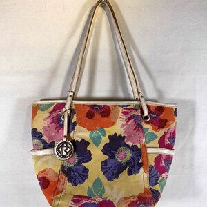 Relic Floral Canvas Tote Bag Multicolor for Spring!